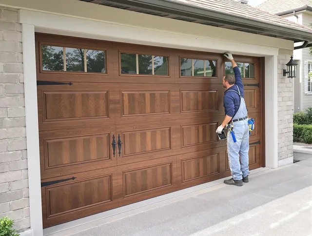 Custom garage door showcase by Bonita Springs Garage Door Repair in Bonita Springs