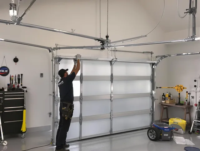 Bonita Springs Garage Door Repair certified team performing precision garage door installation in Bonita Springs