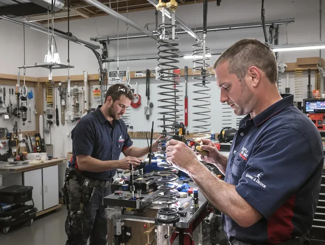 Garage door spring repair service by Bonita Springs Garage Door Repair in Bonita Springs